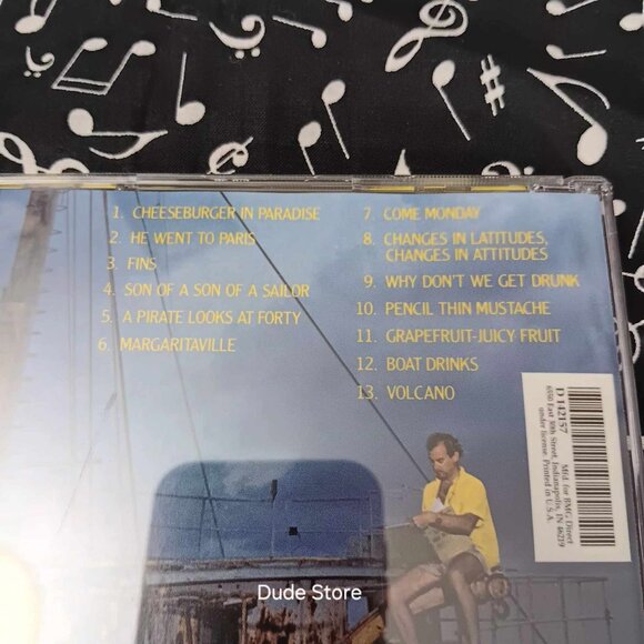 Jimmy Buffett - Songs You Know By Heart: Greatest Hits - 13 Songs - 1985 CD - Picture 4 of 4